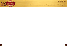 Tablet Screenshot of michelefoods.com